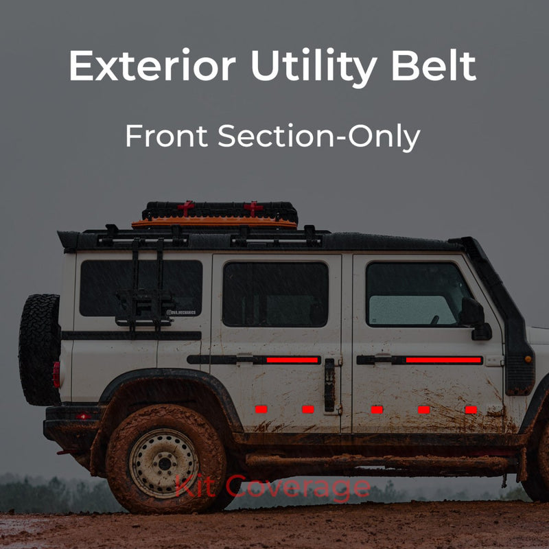 INEOS Grenadier: Exterior Utility Belt - Front Section - Only - DVA Mechanics