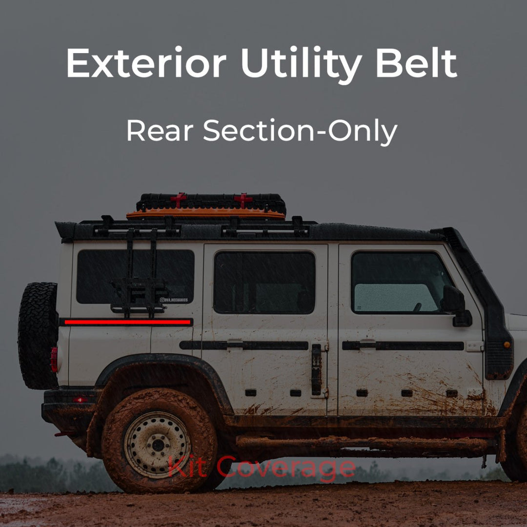 INEOS Grenadier: Exterior Utility Belt - Rear Section - Only - DVA Mechanics
