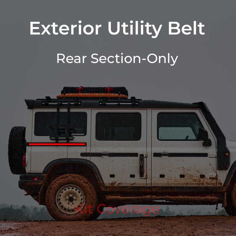 INEOS Grenadier: Exterior Utility Belt - Rear Section - Only - DVA Mechanics