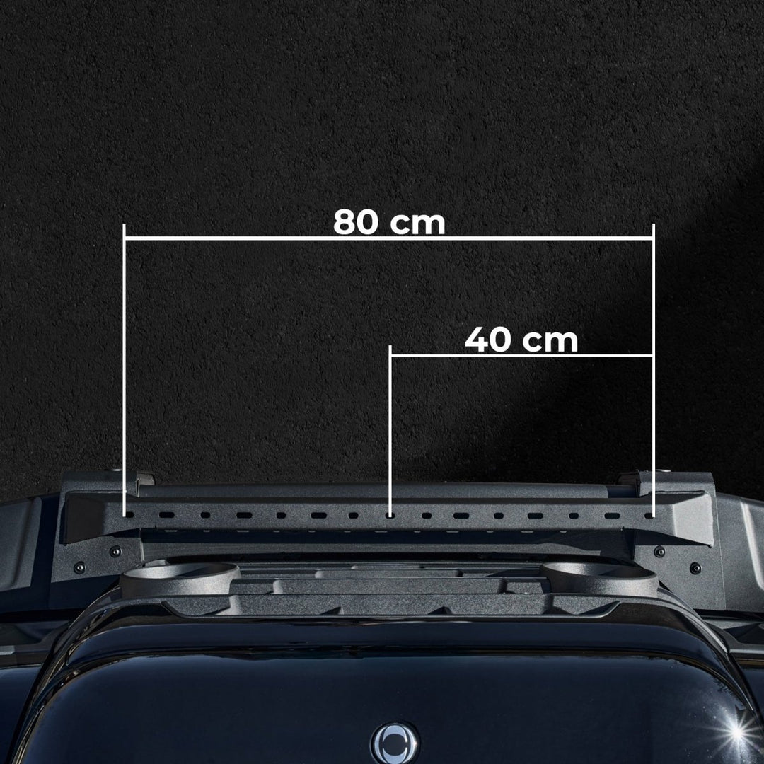 INEOS Grenadier: Front Bumper Light Mount – Clean, Factory - Integrated Lighting Mount - DVA Mechanics