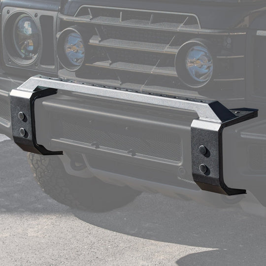 INEOS Grenadier: Front Bumper Light Mount – Clean, Factory - Integrated Lighting Mount - DVA Mechanics