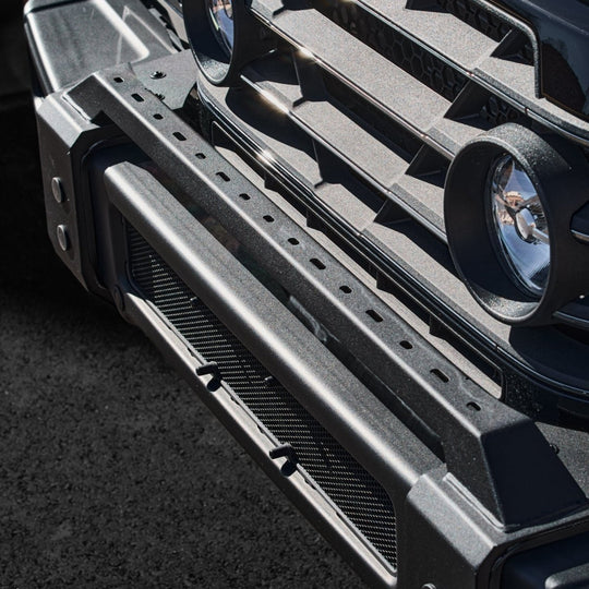 INEOS Grenadier: Front Bumper Light Mount – Clean, Factory - Integrated Lighting Mount - DVA Mechanics