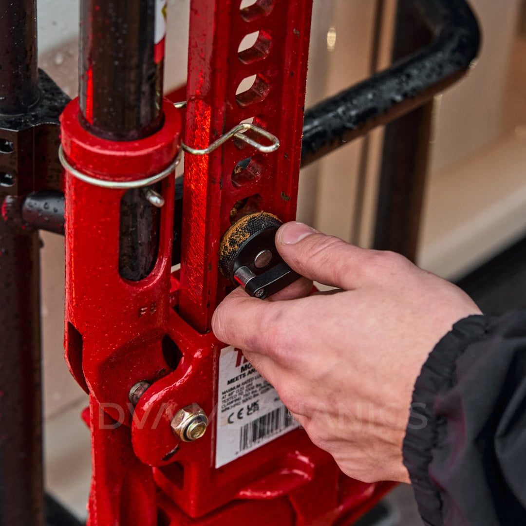 INEOS Grenadier: Ladder - Mounted Hi‑Lift Jack Carrier - DVA Mechanics