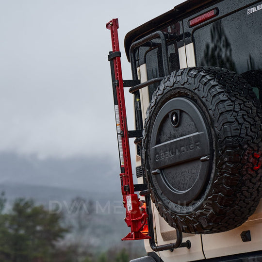 INEOS Grenadier: Ladder - Mounted Hi‑Lift Jack Carrier - DVA Mechanics