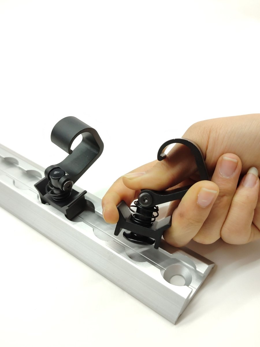 L - Track Adjustable Gear Hook, 4 - Pack - DVA Mechanics