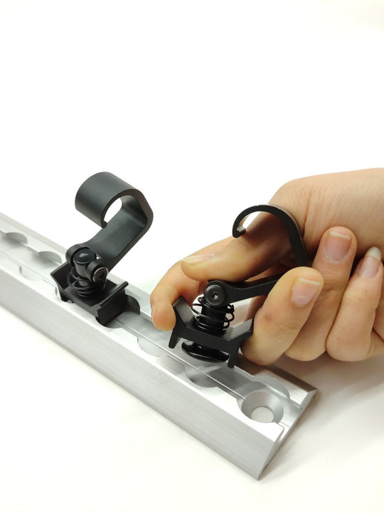 L - Track Adjustable Gear Hook, 4 - Pack - DVA Mechanics