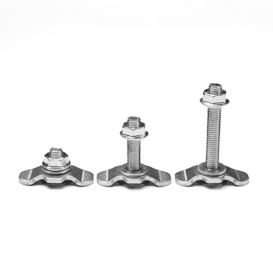 L - Track Bolt, M8, 4 - Pack - DVA Mechanics