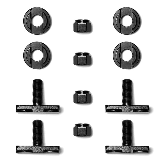 L - Track Heavy Duty Threaded Lug, 3/8", 4 Pack - DVA Mechanics