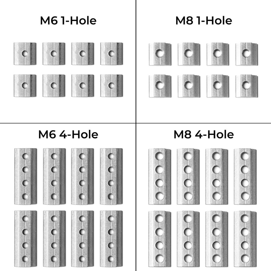 L - Track Slider for DualTrack Roof Rails & INEOS Grenadier Utility Belt - DVA Mechanics