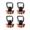 L - Track Tie Down O - Ring Fitting, Orange, 4 - Pack - DVA Mechanics