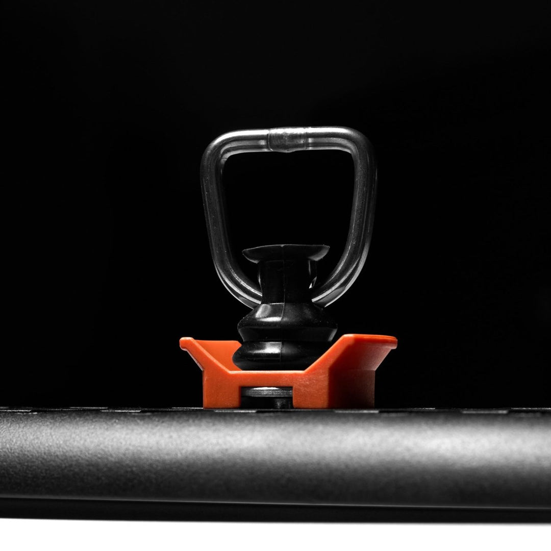 L - Track Tie Down O - Ring Fitting, Orange, 4 - Pack - DVA Mechanics