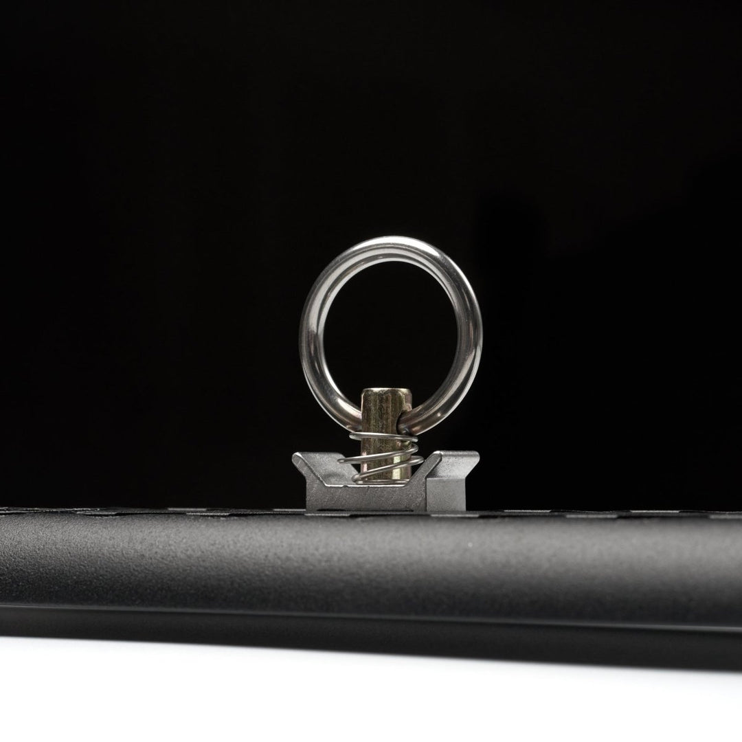 L - Track Tie Down O - Ring Fitting, Silver, 4 - Pack - DVA Mechanics