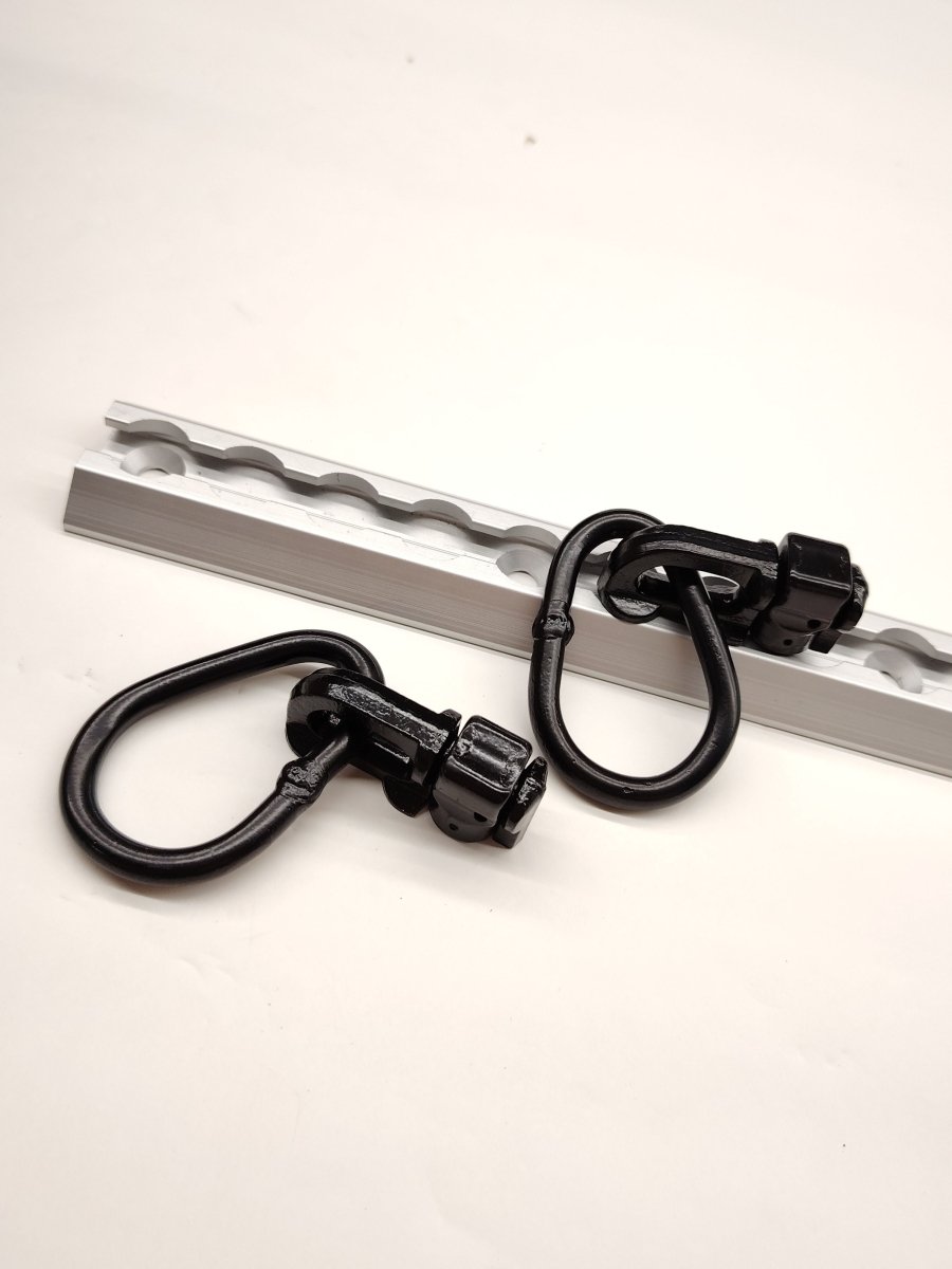 L - Track Tie - Down Ring with Anchor Mount, 4 - Pack - DVA Mechanics
