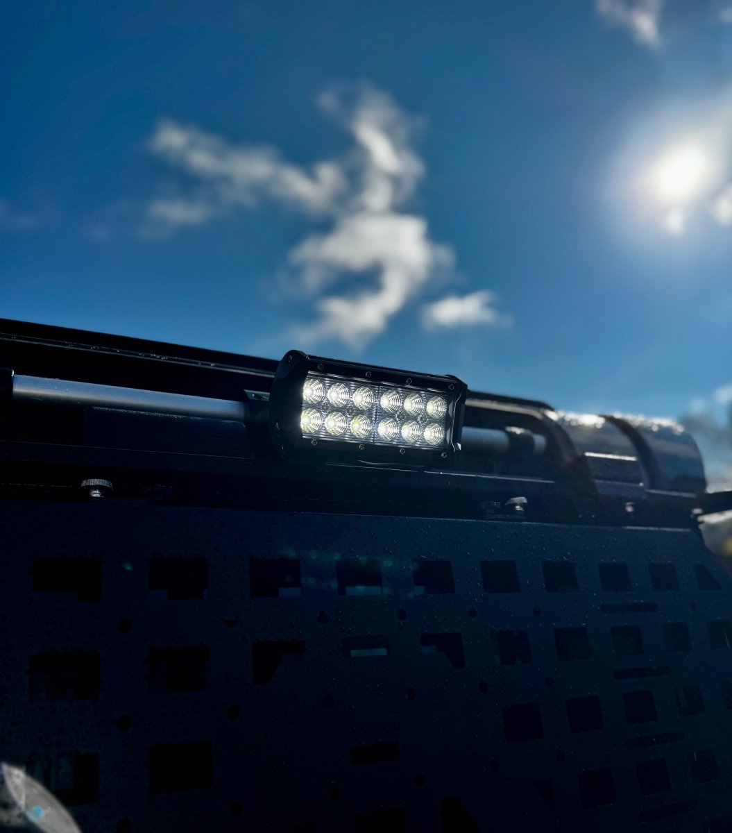 LED Side Flood Light for INEOS Grenadier – Roof Bar Mount & DTP Plug - In - DVA Mechanics