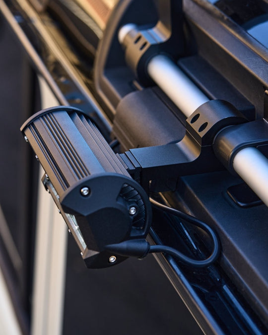 LED Side Flood Light for INEOS Grenadier – Roof Bar Mount & DTP Plug - In - DVA Mechanics