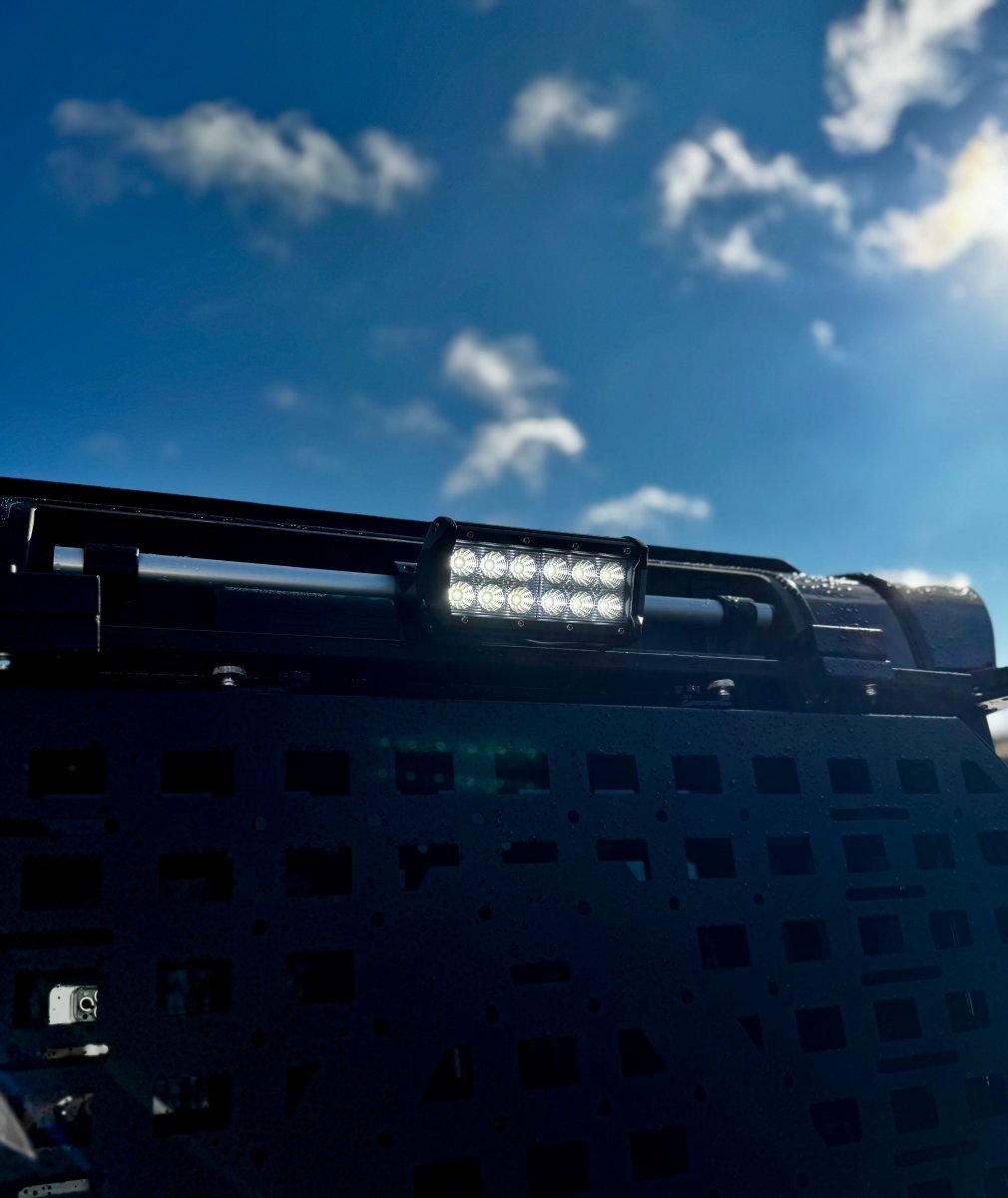 LED Side Flood Light for INEOS Grenadier – Roof Bar Mount & DTP Plug - In - DVA Mechanics
