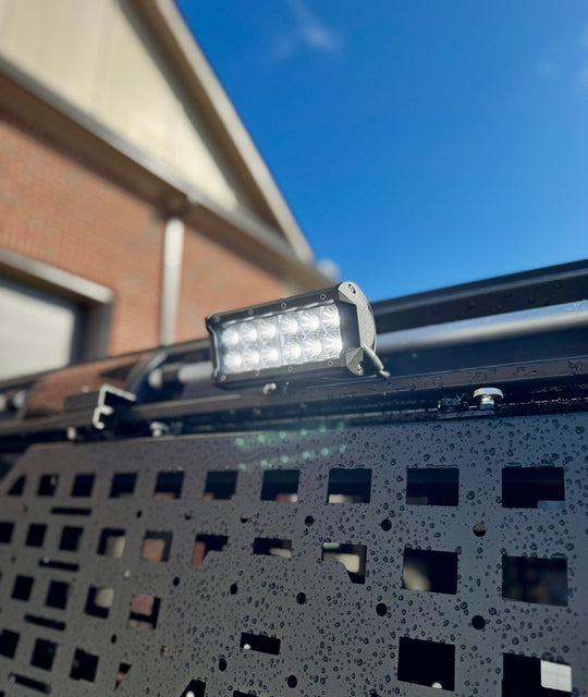 LED Side Flood Light for INEOS Grenadier – Roof Bar Mount & DTP Plug - In - DVA Mechanics