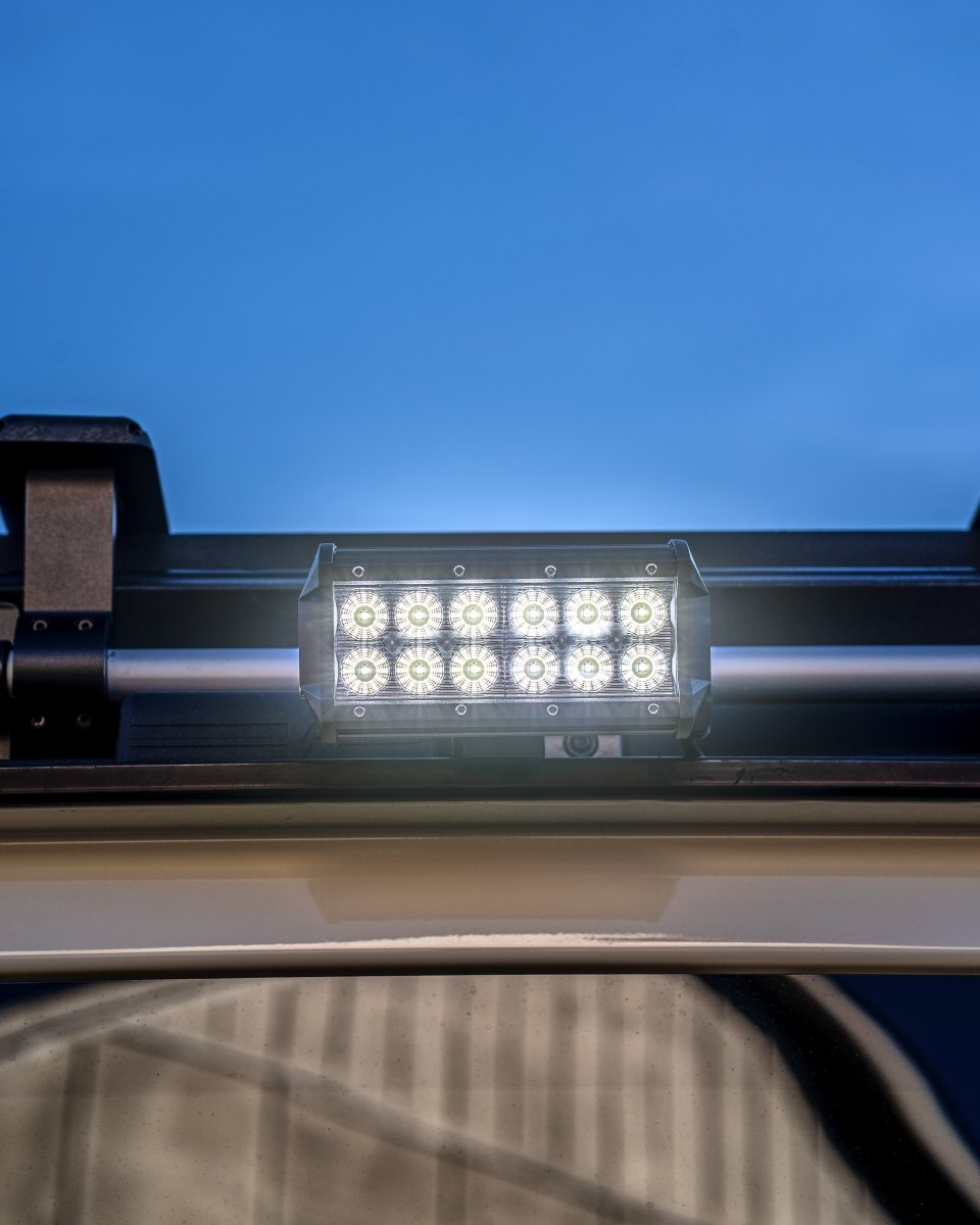LED Side Flood Light for INEOS Grenadier – Roof Bar Mount & DTP Plug - In - DVA Mechanics
