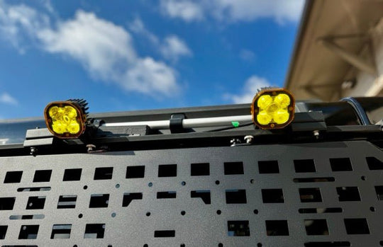LED Side Light for INEOS Grenadier – Roof Bar Mount & DTP Plug - In - DVA Mechanics