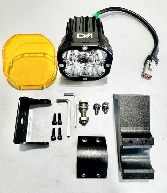 LED Side Light for INEOS Grenadier – Roof Bar Mount & DTP Plug - In - DVA Mechanics