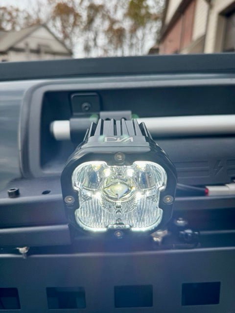 LED Side Light for INEOS Grenadier – Roof Bar Mount & DTP Plug - In - DVA Mechanics