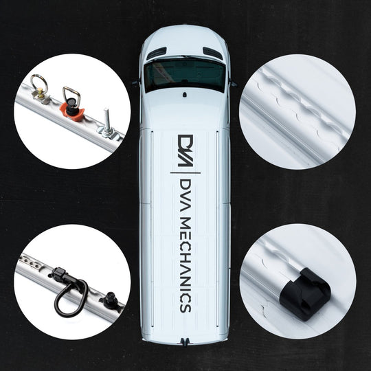 LoadSpan™ Heavy Duty Roof Rails for Mercedes - Benz Sprinter - DVA Mechanics