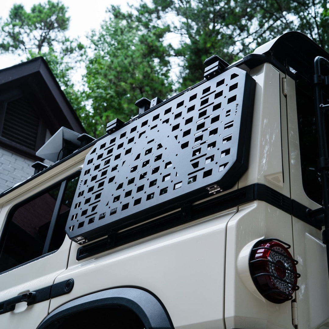 MOLLE Panel With Integrated Camp Table for INEOS Grenadier - DVA Mechanics