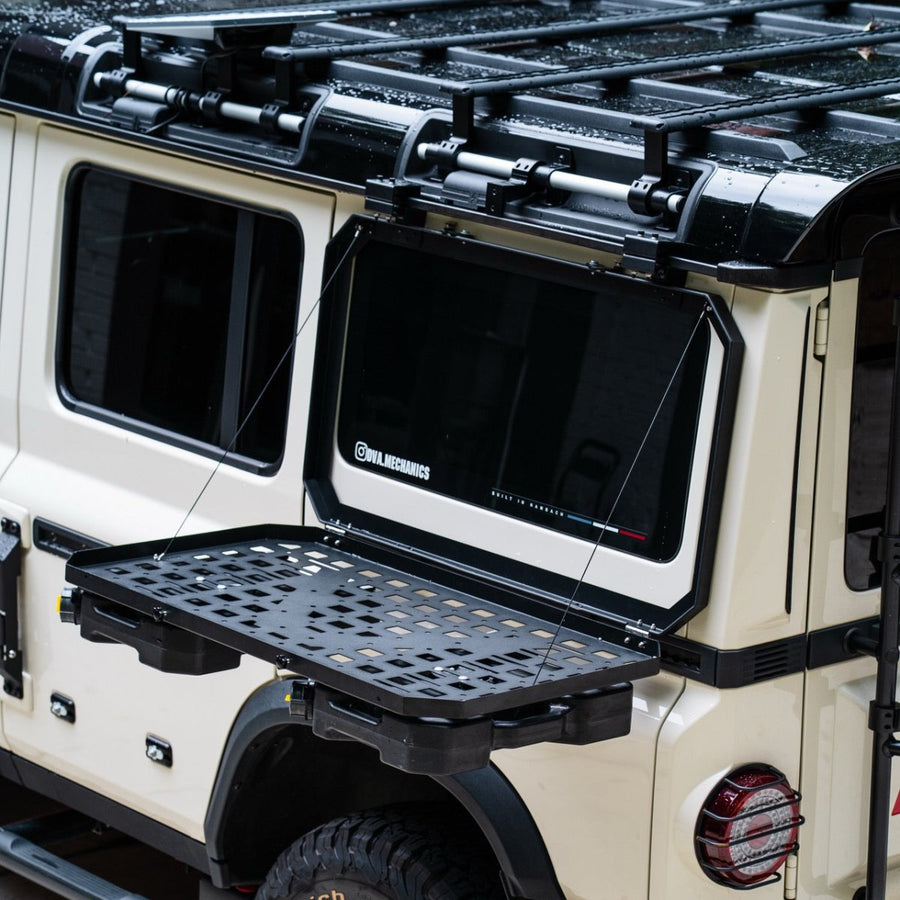 MOLLE Panel With Integrated Camp Table for INEOS Grenadier - DVA Mechanics