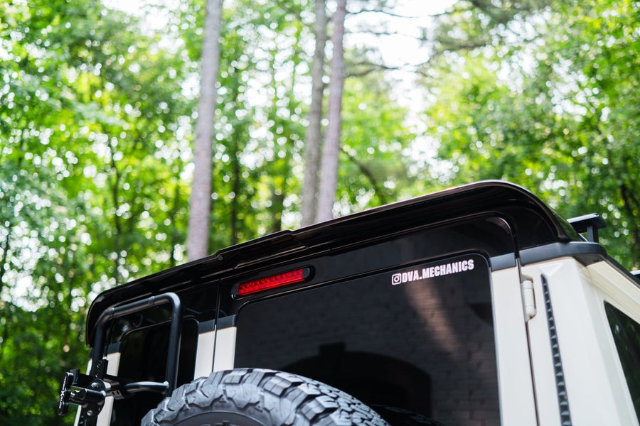 Rear Spoiler for INEOS Grenadier | Gloss Black or Unpainted - DVA Mechanics