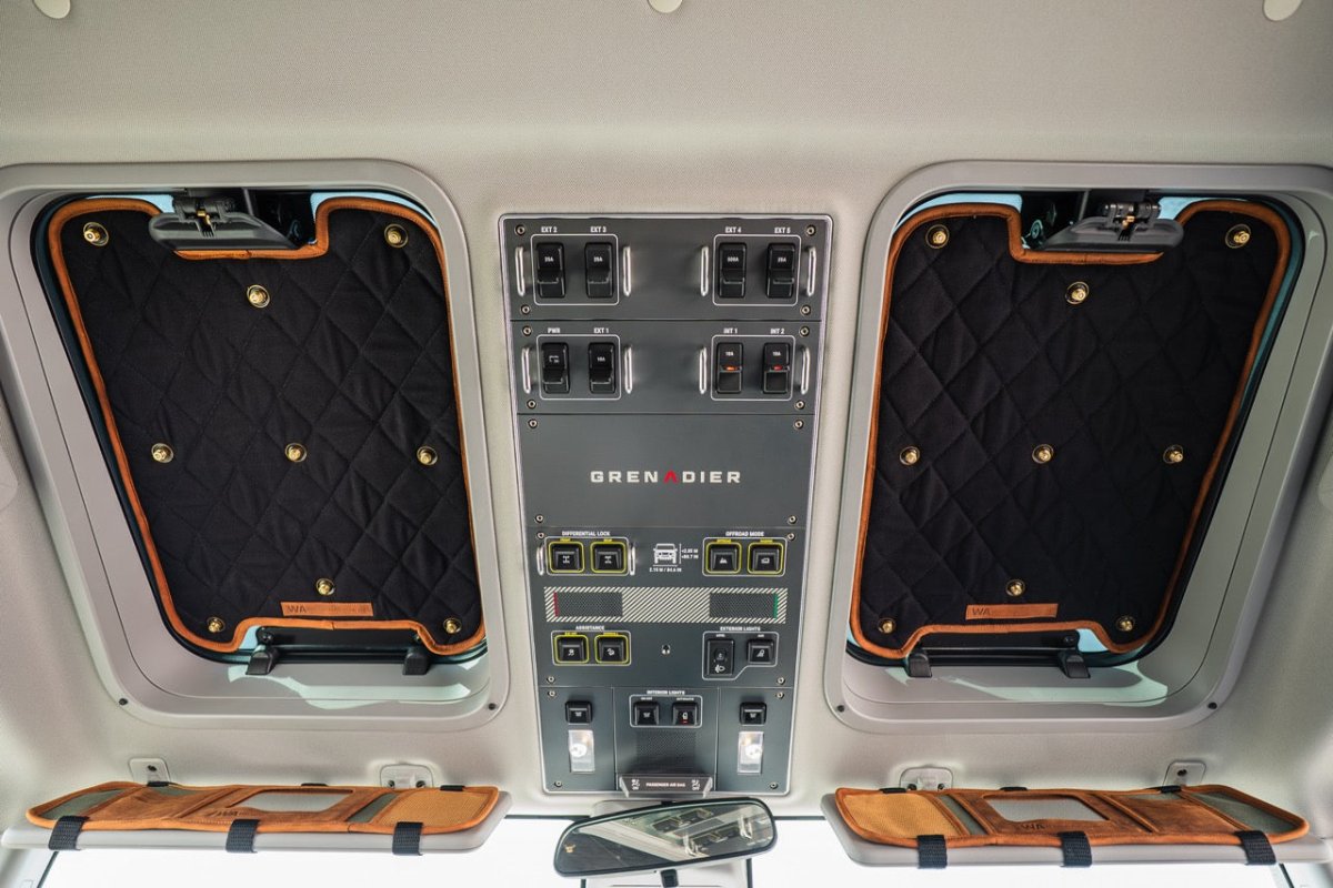 Safari Window Reflective Cover - Set of 2 - Made in Kenya for INEOS Grenadier - DVA Mechanics