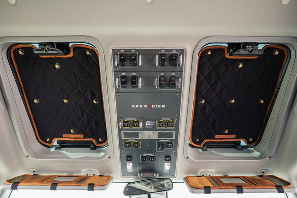 Safari Window Reflective Cover - Set of 2 - Made in Kenya for INEOS Grenadier - DVA Mechanics