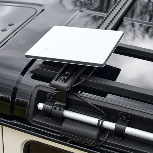Starlink Mini Roof Rack Mount v2 – Universal Roof Rack Fit with Anti - Theft Kickstand - DVA Mechanics