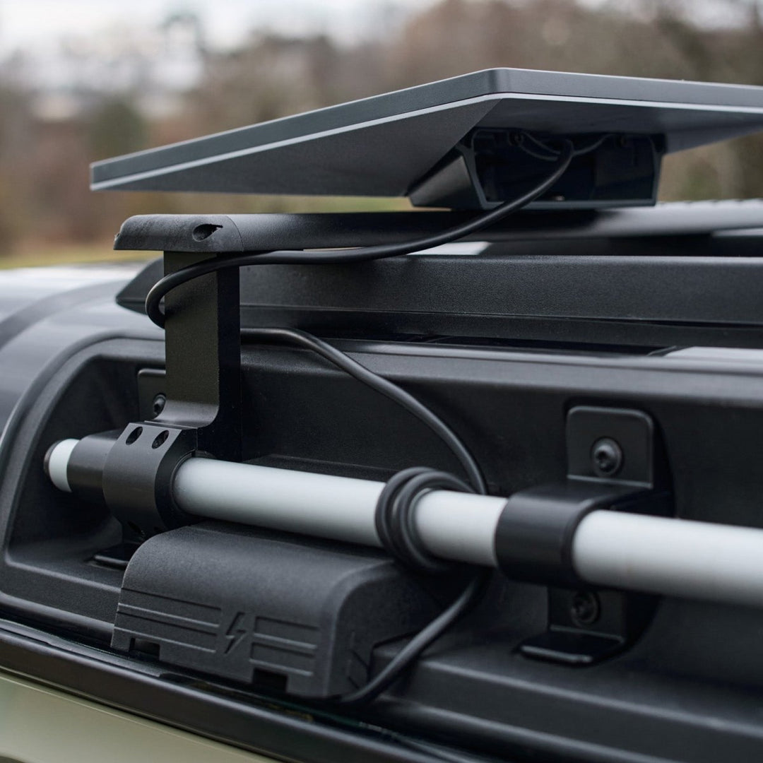 Starlink Mini Roof Rack Mount v2 – Universal Roof Rack Fit with Anti - Theft Kickstand - DVA Mechanics